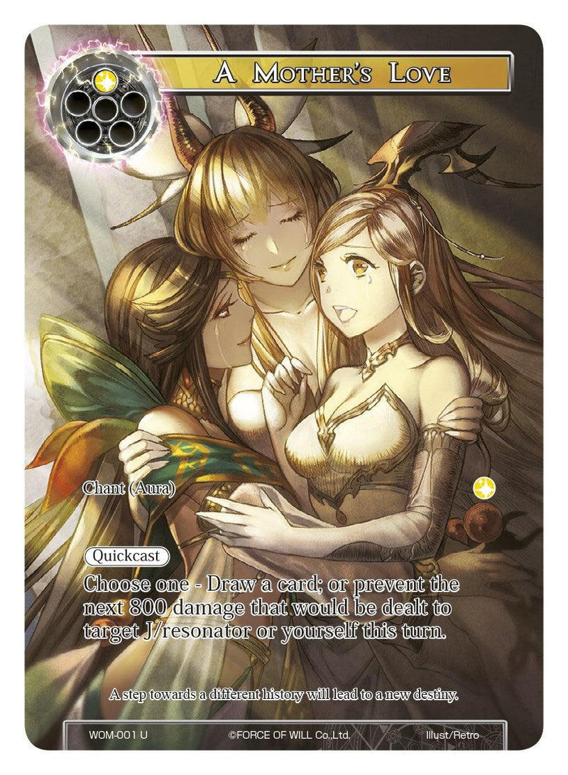 A Mother's Love (Full Art) (WOM-001) [Winds of the Ominous Moon] - POKÉ JEUX