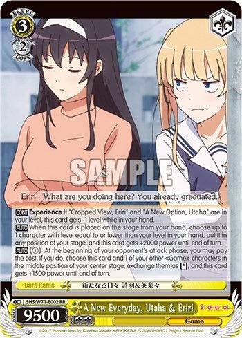 A New Everyday, Utaha & Eriri [Saekano How to Raise a Boring Girlfriend. flat] - POKÉ JEUX