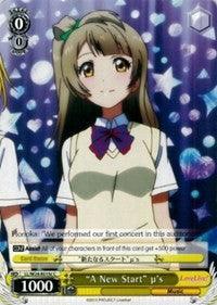 "A New Start" u's (LL/W24-E015c C) [Love Live!] - POKÉ JEUX