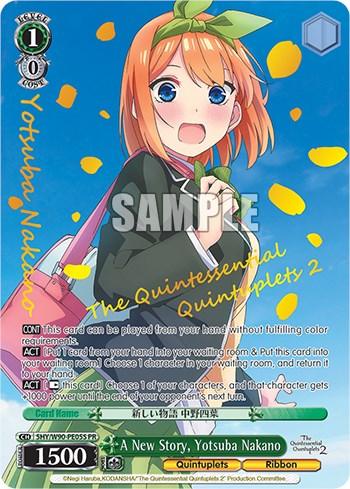 A New Story, Yotsuba Nakano (5HY/W90-PE05S PR) [The Quintessential Quintuplets 2] - POKÉ JEUX