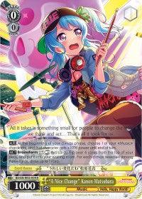 "A Nice Change" Kanon Matsubara (BD/EN-W03-004 R) [BanG Dream! Girls Band Party! MULTI LIVE] - POKÉ JEUX