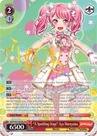 "A Sparkling Stage" Aya Maruyama (BD/EN-W03-067SPM SPM) [BanG Dream! Girls Band Party! MULTI LIVE] - POKÉ JEUX