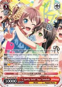 "A Sparkly Smile" Saya Yamabuki (BD/W63-E051 RR) [BanG Dream! Girls Band Party! Vol.2] - POKÉ JEUX