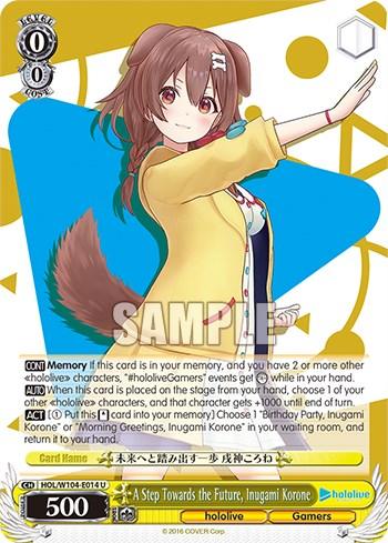 A Step Towards the Future, Inugami Korone [hololive production Vol. 2] - POKÉ JEUX