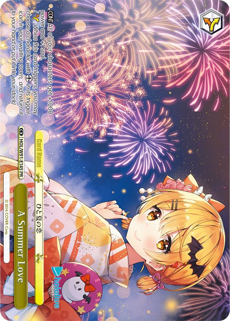 A Summer Love (HOL/W91-E145 PR) [hololive production] - POKÉ JEUX