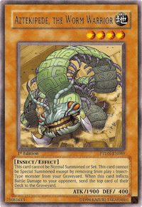 Aztekipede, the Worm Warrior [PTDN-EN089] Rare - POKÉ JEUX