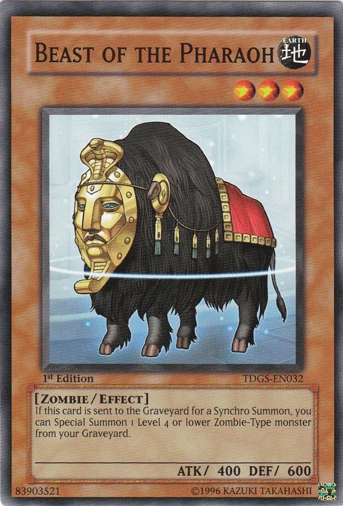 Beast of the Pharaoh [TDGS-EN032] Common - POKÉ JEUX