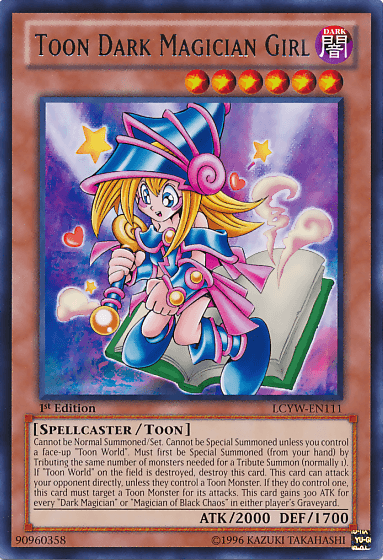 Toon Dark Magician Girl [LCYW-EN111] Rare - POKÉ JEUX