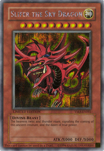 Slifer the Sky Dragon [YMA-EN001] Secret Rare - POKÉ JEUX