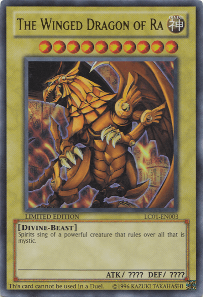 The Winged Dragon of Ra [LC01-EN003] Ultra Rare - POKÉ JEUX