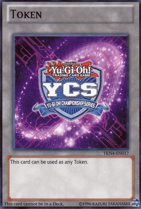 Yu-Gi-Oh Championship Series Token (2014 Pre-registration) [TKN4-EN017] Super Rare - POKÉ JEUX