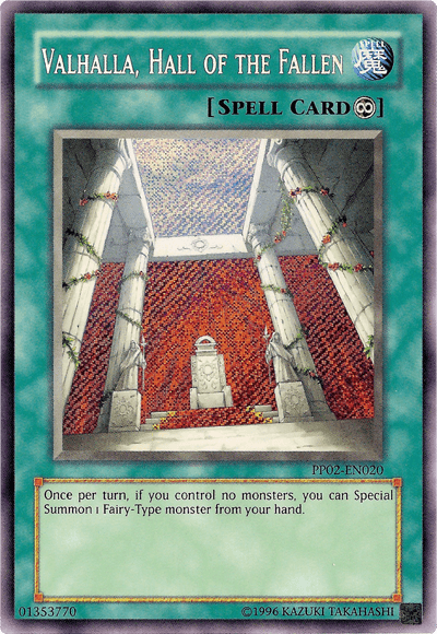 Valhalla, Hall of the Fallen [PP02-EN020] Secret Rare - POKÉ JEUX