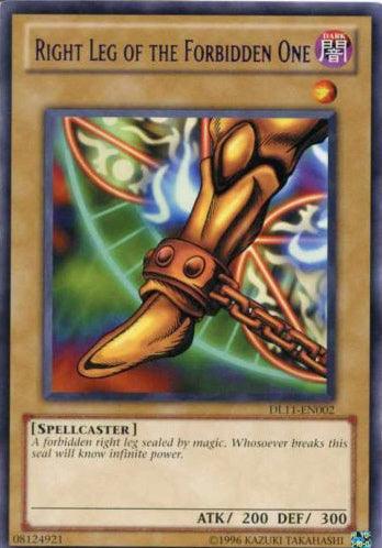 Right Leg of the Forbidden One (Red) [DL11-EN002] Rare - POKÉ JEUX