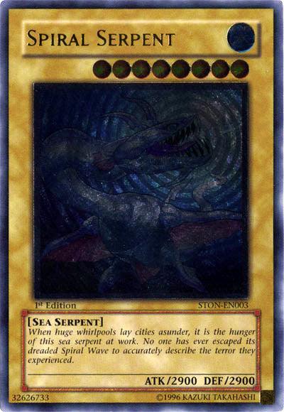 Spiral Serpent [STON-EN003] Ultimate Rare - POKÉ JEUX