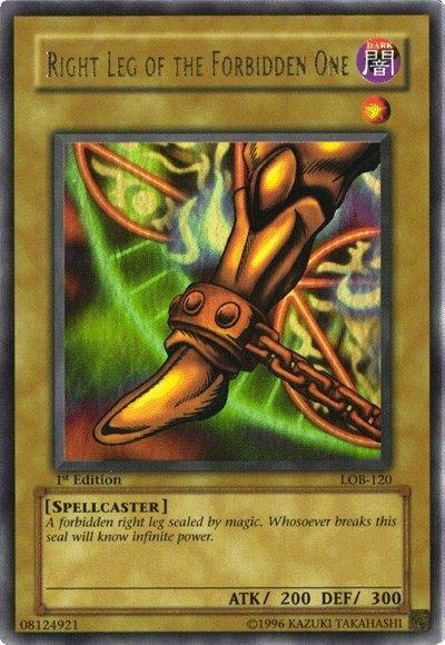 Right Leg of the Forbidden One [LOB-120] Ultra Rare - POKÉ JEUX