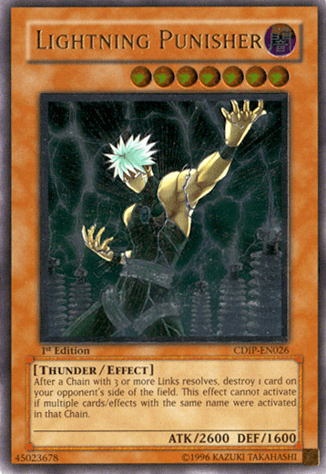 Lightning Punisher [CDIP-EN026] Ultimate Rare - POKÉ JEUX