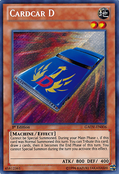 Cardcar D [GAOV-EN006] Secret Rare - POKÉ JEUX