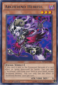 Archfiend Heiress [MP14-EN082] Rare - POKÉ JEUX