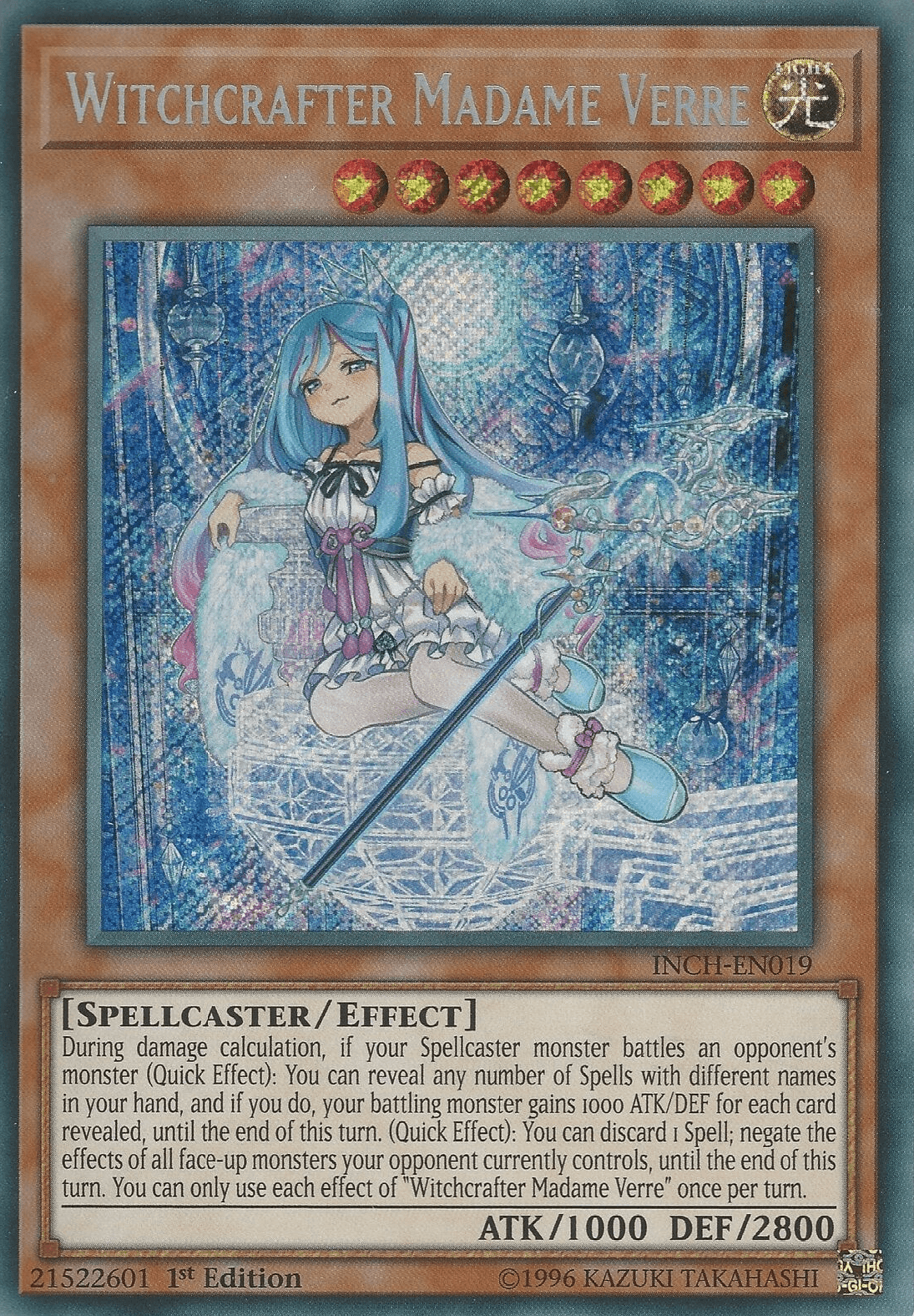 Witchcrafter Madame Verre [INCH-EN019] Secret Rare - POKÉ JEUX