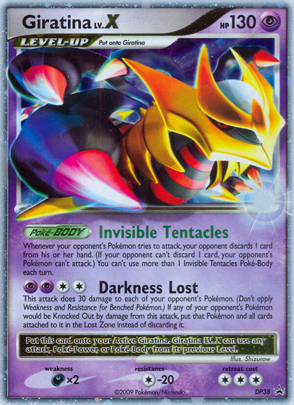 Giratina LV.X (DP38) [Diamond & Pearl: Black Star Promos]