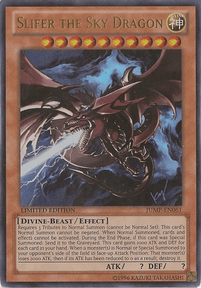 Slifer the Sky Dragon [JUMP-EN061] Ultra Rare - POKÉ JEUX