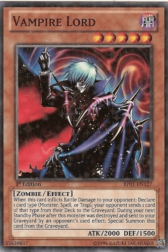 Vampire Lord [BP01-EN127] Starfoil Rare - POKÉ JEUX