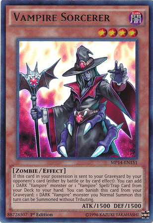 Vampire Sorcerer [MP14-EN151] Ultra Rare - POKÉ JEUX