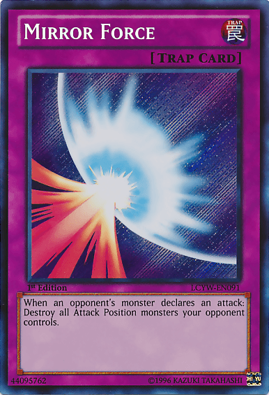 Mirror Force [LCYW-EN091] Secret Rare - POKÉ JEUX