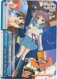 About Me. I'll Tell You (SY/W08-E098 CR) [The Melancholy of Haruhi Suzumiya] - POKÉ JEUX