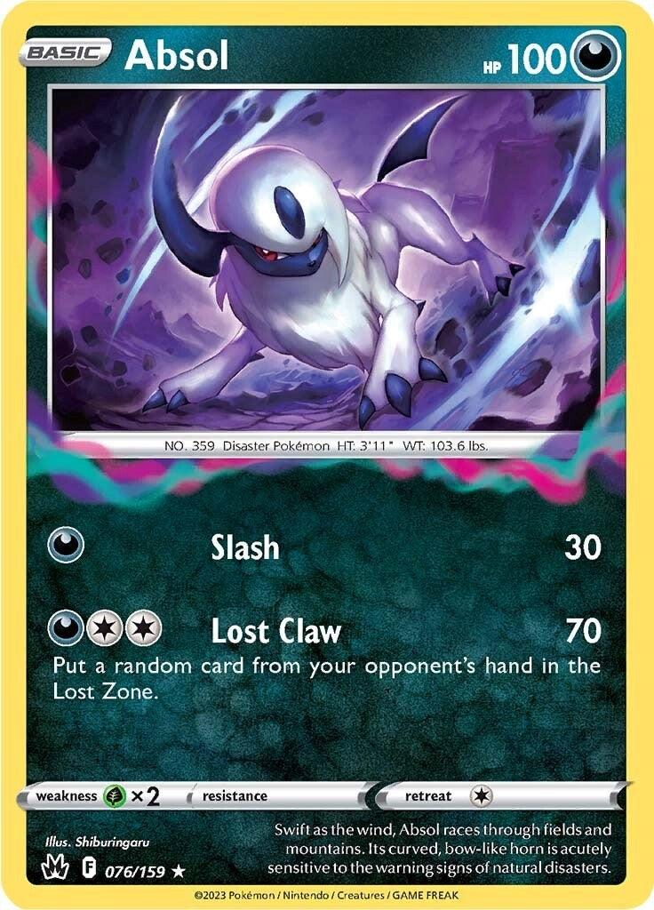 Absol (076/159) [Sword & Shield: Crown Zenith] - POKÉ JEUX