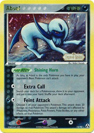 Absol (15/92) (Stamped) [EX: Legend Maker] - POKÉ JEUX