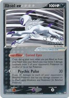 Absol ex (92/108) (Flyvees - Jun Hasebe) [World Championships 2007] - POKÉ JEUX