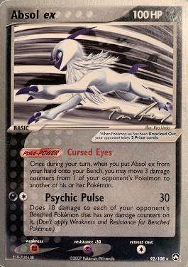 Absol ex (92/108) (Legendary Ascent - Tom Roos) [World Championships 2007] - POKÉ JEUX