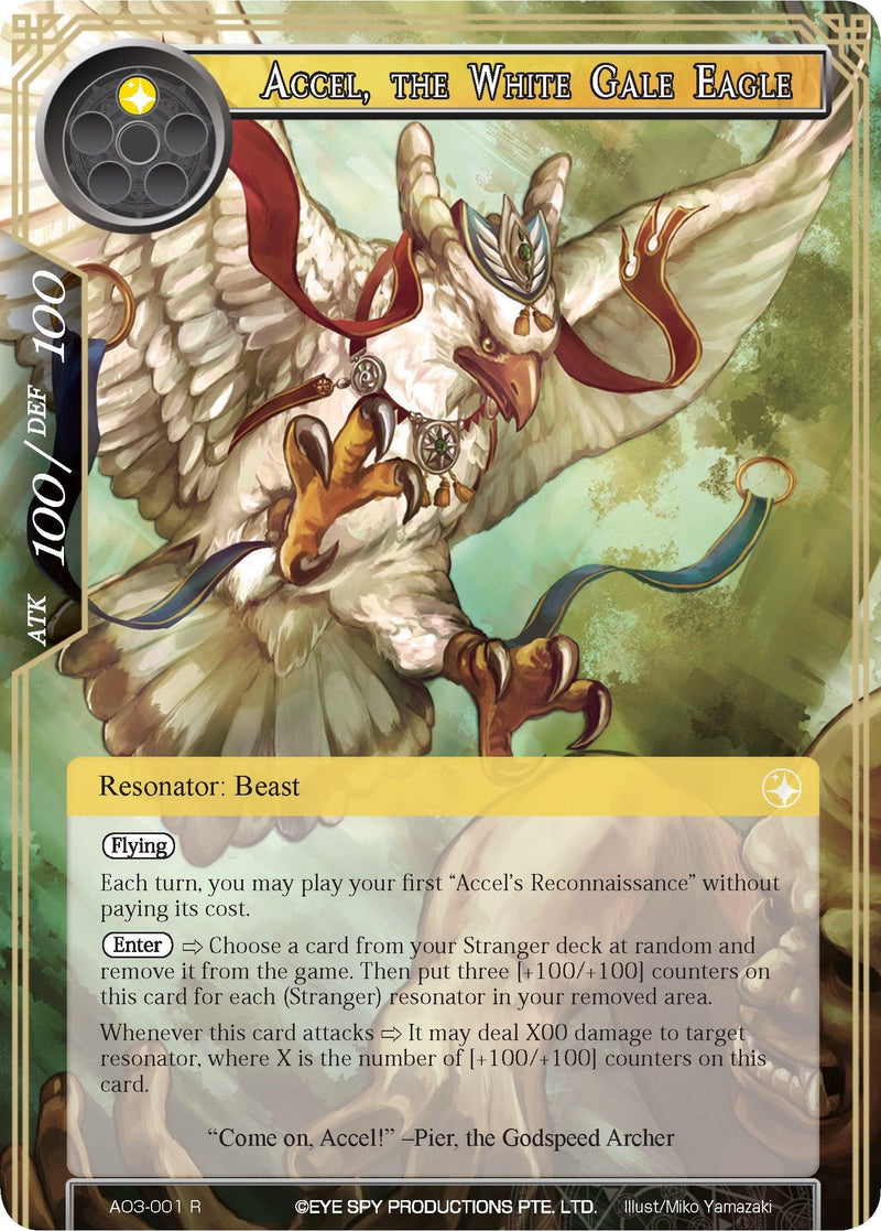 Accel, the White Gale Eagle (AO3-001) [Alice Origin III] - POKÉ JEUX