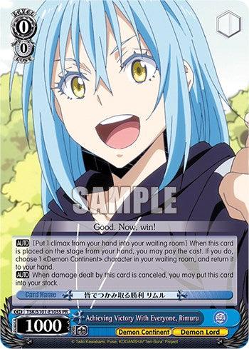 Achieving Victory With Everyone, Rimuru (Foil) [That Time I Got Reincarnated as a Slime Vol.3] - POKÉ JEUX