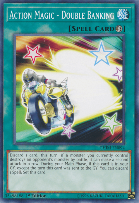 Action Magic - Double Banking [CHIM-EN094] Common - POKÉ JEUX