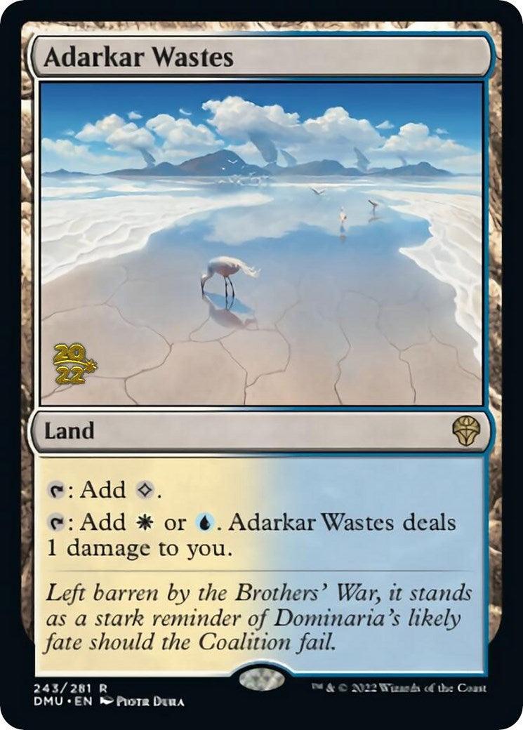 Adarkar Wastes [Dominaria United Prerelease Promos] - POKÉ JEUX