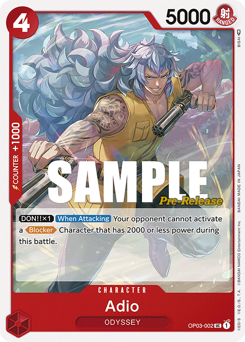 Adio [Pillars of Strength Pre-Release Cards] - POKÉ JEUX