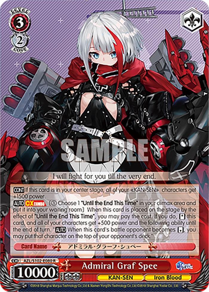 Admiral Graf Spee (AZL/S102-E080 R) [Azur Lane] - POKÉ JEUX