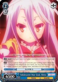 Adolescent War God, Shiro (NGL/S58-E085 R) [No Game No Life] - POKÉ JEUX