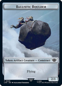 Ballistic Boulder Token [The Lord of the Rings: Tales of Middle-Earth Tokens]