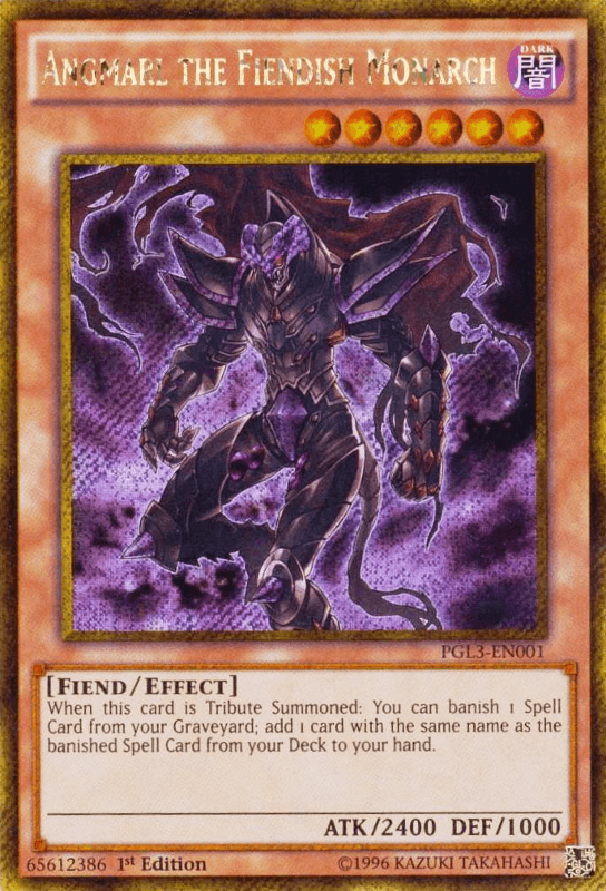 Angmarl the Fiendish Monarch [PGL3-EN001] Gold Secret Rare - POKÉ JEUX