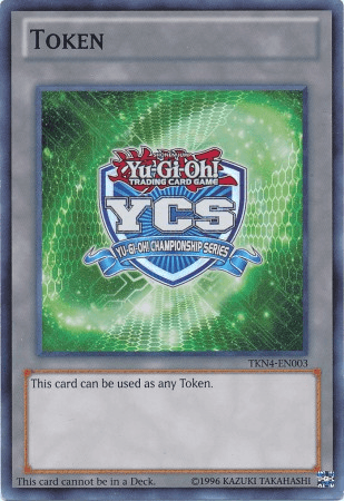 Yu-Gi-Oh Championship Series Token (Green) [TKN4-EN003] Super Rare - POKÉ JEUX