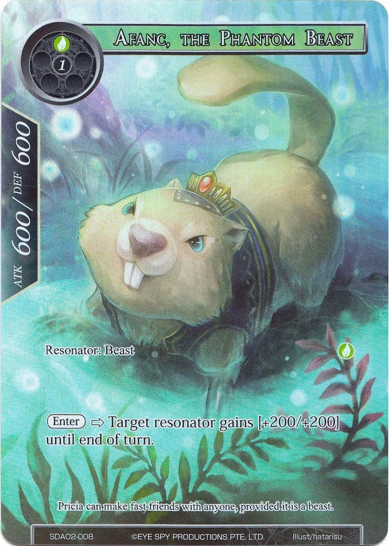 Afanc, the Phantom Beast (Full Art) (SDAO2-008) [Alice Origin II Starter Deck] - POKÉ JEUX