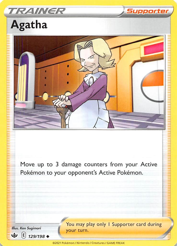 Agatha (129/198) [Sword & Shield: Chilling Reign] - POKÉ JEUX