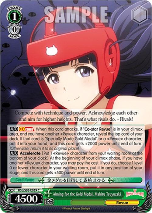 Aiming for the Gold Medal, Mahiru Tsuyuzaki (RSL/S98-E039 C) [Revue Starlight The Movie] - POKÉ JEUX