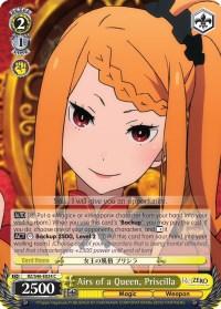 Airs of a Queen, Priscilla (RZ/S46-E024 C) [Re:ZERO] - POKÉ JEUX