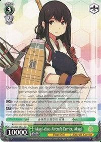 Akagi-class Aircraft Carrier, Akagi (KC/S25-TE21 TD) [KanColle] - POKÉ JEUX