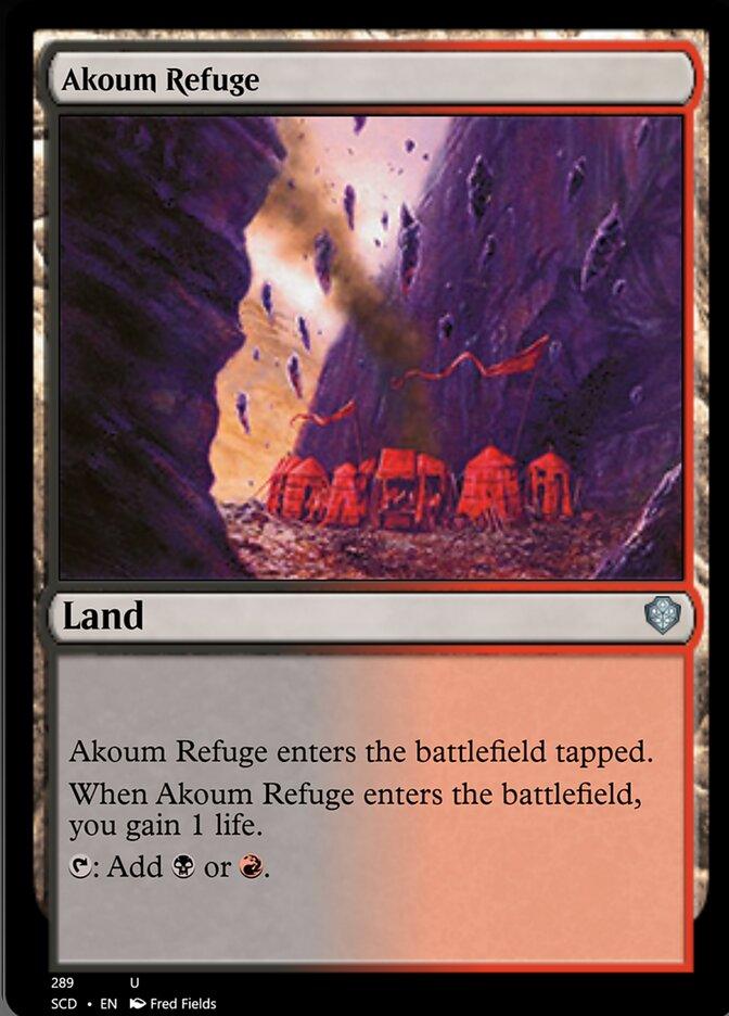 Akoum Refuge [Starter Commander Decks] - POKÉ JEUX