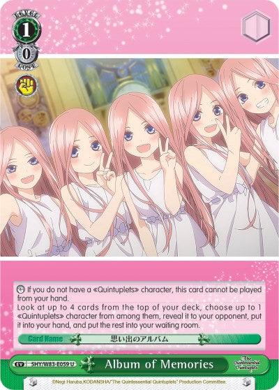 Album of Memories (5HY/W83-E059 U) [The Quintessential Quintuplets] - POKÉ JEUX